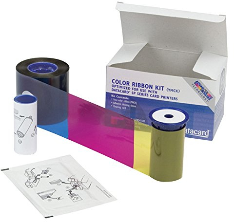 Datacard 534000 002 Kit de limpieza y cinta de color YMCKT 250 Prints (534000-002)