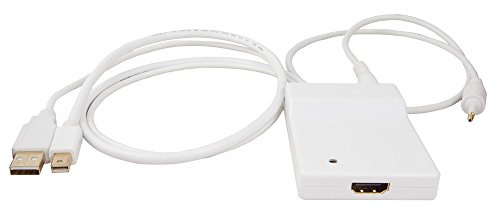 Urban Factory CBB31UF adapter mini display port adapter till HDMI Toslink med ljud.
