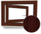 Kellerfenster - Kunststoff - Fenster - braun (Mahagoni) / weiß - BxH: 90 x 60 cm - DIN Rechts - 3-fach-Verglasung - 70mm Profil - Wunschmaße möglich!
