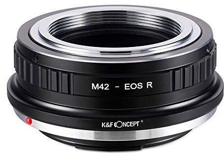 K&F CONCEPT M42-Canon EOS R Bajonettadapter Objektiv Ring für M42 Objektiv auf Canon EOS R-Mount Kamera Canon EOS RF RP