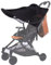 Sonnenschutz für Kinderwagen Universal Faltbare Sonnensegel mit UV Schutz 50+ Baby Sonnenverdeck Verstellbar Buggy Sonnenschirm Wasserdicht Winddicht Anti-UV Sonnenschutz für Kinderwagen Buggy