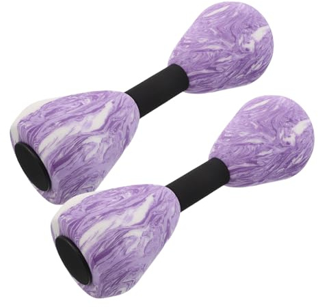 KOMBIUDA Manubri Acquatici Resistenti in EVA per Fitness in Piscina Pesi Leggeri Galleggianti per Esercizi Acquatici e Allenamento Aerobico e Dimagrimento
