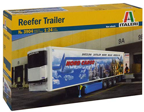 Italeri 510003904 – Fordon – 1:24 Reefer Trailer, vit