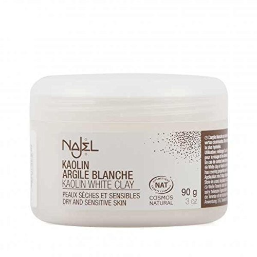 Najel Kaolin White Clay Powder Dry Sensitive Skin 90g by Najel