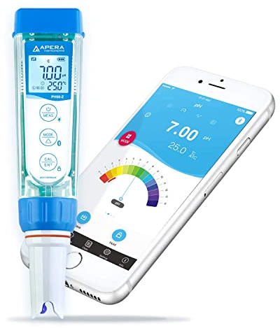 Apera Instruments PH60-Z Smart PH Messgerät (unterstützt durch die ZenTest Mobile App), AI3711