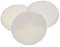 vhbw 3x Pads de polissage compatible avec Kärcher FP 303 aspiro-cireuse - Set de polissage pour parquet blanc