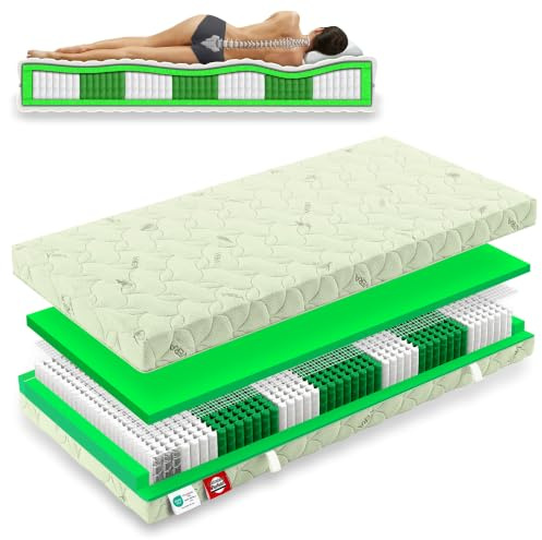 Matratzen Perfekt Taschenfederkernmatratze München 160x200 H5 23 cm