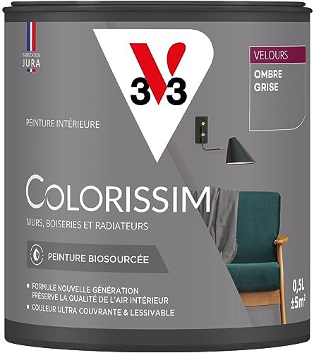 V33 Peinture multi-supports Colorissim® Ombré grisé Velours 0,5L