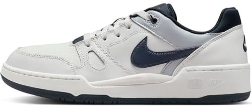 Nike Herren Full Force Lo Sneaker, Platinum Tint Dark Obsidian Wolf Grey, 45 EU