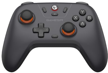 GameSir Nova Lite Wireless Controller – 2.4G & Bluetooth Gamepad for Windows PC, iPhone, Android, Switch & Steam Deck – Hall Effect Triggers, Turbo Function, Rumble Vibration (Translucent Black)