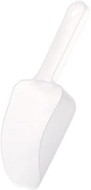 Paletta per il ghiaccio 6 pezzi Spatola for ghiaccio traslucida satinata da cucina multiuso spessa for frutta secca(White)
