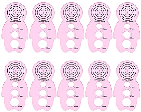10 Pcs Paper Quilting Instrument Paper Quilling Device Curling Quilling Tool Quilling Board Different Sizes Curling Paper Curling Paper Quilling Crimper Plastic Quilled Paper Card