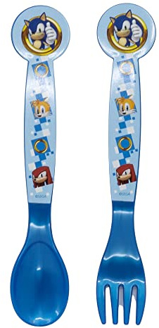 SET DE 2 CUBIERTOS PP (CUCHARA Y TENEDOR) SONIC