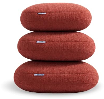 Quiet Mind Weighted Pillow for Adults, Chili Oil, Small 6 lb