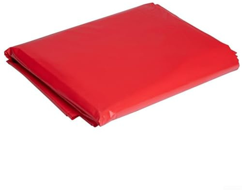 Film de paillis rouge pour l'agriculture - 1,2 m de large x 7,6 m de long - Plastique polyéthylène pour une meilleure croissance des cultures et une récolte plus rapide