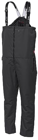 DAM ARX Thermo Bibs and Brace, Angelbekleidung, Anglerlätzchen, Unisex, Dunkelgrau, 2x Extra Large