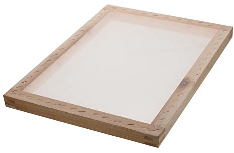 CORHAD Siebdruckrahmen Aus Wiederverwendbarer Rahmen Für Präzises Drucken Shirts Banner Und Stoffe Praktisches Für Kreative Projekte