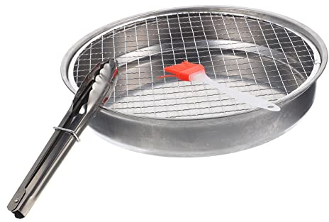 Totority 1 Set Portable Disposable Charcoal Grill Set Mini Bbq Stove for Outdoor Cooking Lightweight and Versatile for Camping Picnics and Backyard Gatherings