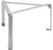 Groenberg Outdoor Kochgestell Tjener Foot Kochen Feuer Klappbar Camping Pfanne aus Stahl, Silber, 34 x 29 x 17 cm, für Outdoor-Kochen