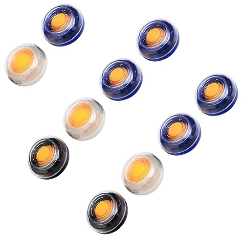 Ciieeo 10st Nassen Schwamm Feilen Schwämme Papierbefeuchter Zählen Fingerschwammbefeuchter Währung Pong-bälle Mini-fingerspitzenbefeuchter Bankfingerschwamm Feuchtigkeitscreme Runden Büro