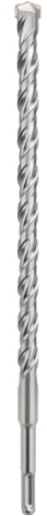 SDS Plus Bohrer 10 x 600mm,mit Hartmetall Spitze,Betonbohrer Ideal zum Bohren in Stein, Beton,Armierungseisen,Naturstein,Ziegelmauer