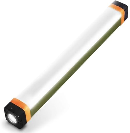 Ultimate Designed for use with Tentbox Roof Tent Camping Light, 30cm LED Light Bar, Magnetic Mounts, USB Rechargeable, 4 Light Modes, Black and Orange
