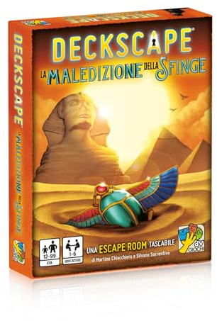 Deckscape - La maledizione della Sfinge, da 12 a 99 anni