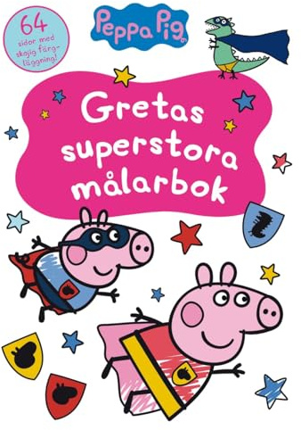 Gretas superstora målarbok