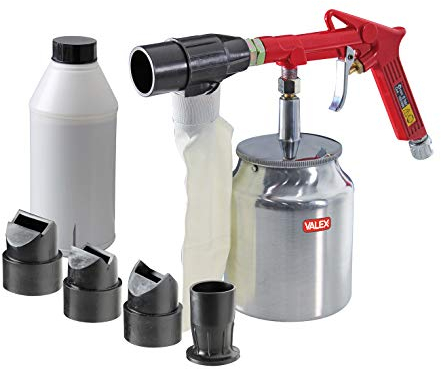 PISTOLA PER SABBIATURA CON SERBATOIO