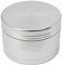 LIHAO [Grinder Garanzia a Vita] 2”(50mm) Spezie Erbe Grinder in 4 Pezzi Tritino in Metallo - Argento