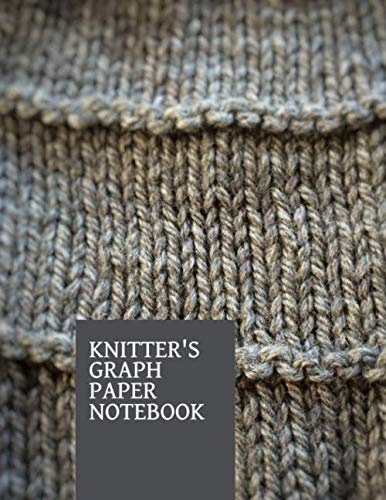 Knitter's Graph Paper Notebook: Knitting Graph Paper Journal Notebook, Knitting Notebook, 4:5 Ratio, 100 Pages, 8.5 x 11
