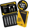 Damaged Screw Extractor - Remover for Stripped Head Screws, Nuts & Bolts | Set of 6 | Drill Bit Tools for Easy Removal of Broken & Rusty Hardware | Hardened High Speed Steel (HSS)