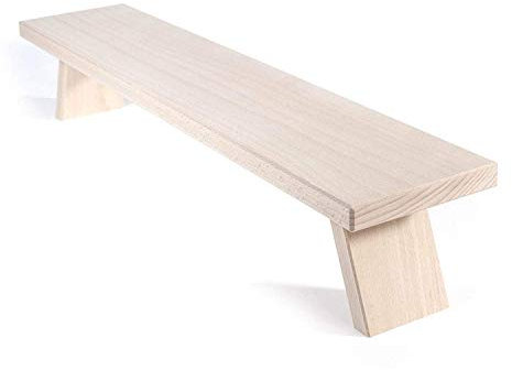 Rudolphs-Schatzkiste Fensterbank Schwibbogenbank Natur BxHxT 70x11x13cm NEU Erzgebirge Blumenbank Schwibbogen