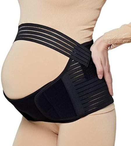 jamila Maternity Belt Pregnancy Support Belt Lumbar Back Support Waist Band Belly Bump Brace, Relieve Back, Pelvic, Hip Pain Labour and Recovery