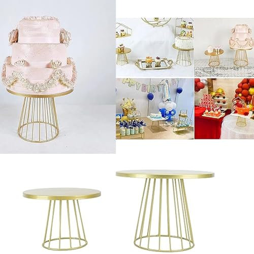 2 soportes multifuncionales para tartas, soporte para tartas y postres, plato alto para tartas, decoración de mesa de postre para cupcakes, magdalenas, pasteles, galletas saladas