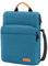 Dadanism 9-11 Tableta Bolsa de Hombro con Bolsillos para iPad 10.ª Gen 10,9, iPad Air 11, iPad Pro 11 M4, iPad 9/8/7.ª Gen 10,2, iPad Air 5/4 10,9, Galaxy Tab A9+ 11,Tab M11 11,Pavo Real Azul