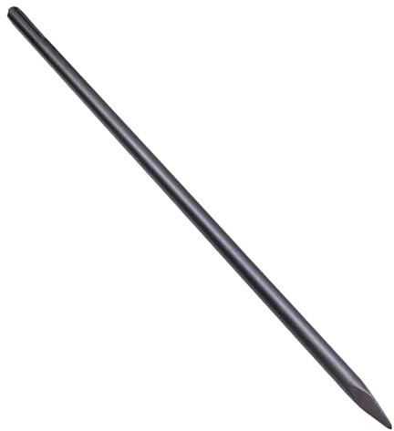 Phyxlyn 18-Inch SDS Max Point Chisel, Ideal for Concrete Demolition, Tile Removal Tool for SDS-Max Hammer Drill Attachment, 40Cr Alloy Steel
