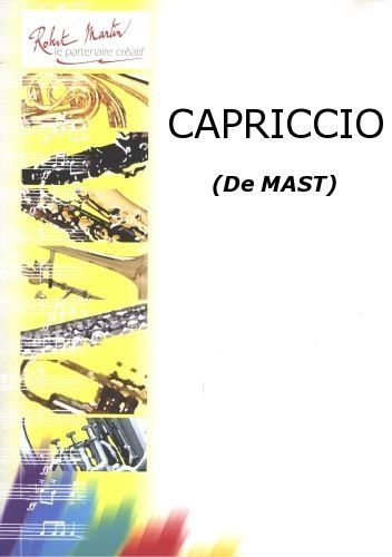 ROBERT MARTIN MAST E. - CAPRICCIO klassiska noter tvärflöjt