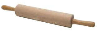Fox Run Rolling Pin with Ball Bearings, Wood, 10.25-Inch Barrel