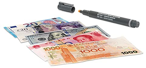 Safescan 30 - Falschgeld Stift zur Überprüfung von Geldscheinen, 3-er Pack