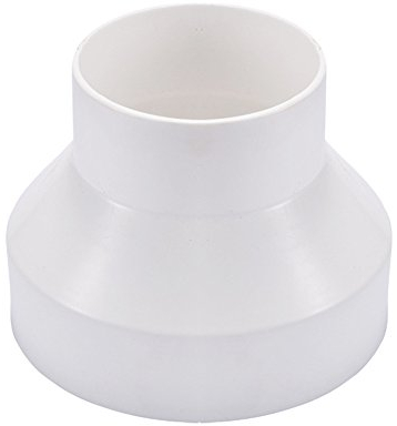 Hon&Guan Riduttore da 150mm a 100mm per Tubo di Ventilazione, Adattatore per Riduzione di Tubo 150 100 Riduttori per Condizionatori Riduttore per Cappa Cucina Aspirante