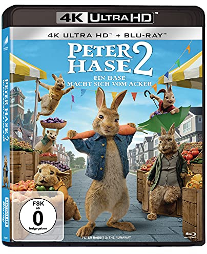 Peter Hase 2 - Ein Hase macht sich vom Acker (4K-UHD+Blu-ray)