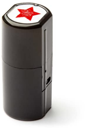 Self Inking Stamps for Teachers, Teacher Stamper for Classroom (Solid Star)