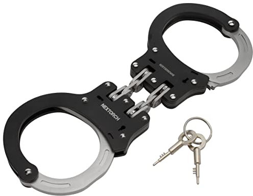 NEXTORCH Metall Gelenk Handfessel HC11 (Schwarz)