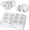AhaStyle Ohrstöpsel für Beats Studio Buds/Powerbeats Pro 2/Solo Buds/Fit Pro/Studio Buds +【Passt den Ladekoffer】 6 Paare S/M/L Silikon Ohrstöpsel Ersatzstöpsel für Beats Wireless Bluetooth-Kopfhörer