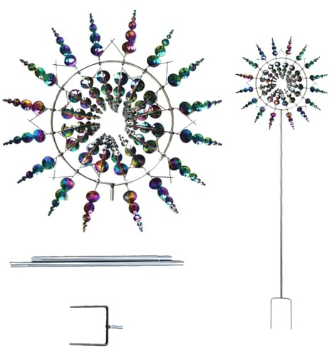 Väderkvarn av metall, 3D metallvindkvarn, vindspel, magisk vindkvarn, väderkvarn, trädgård, metall 3D, metall, vindkvarn, vinddriven, vindsnurra, vindkvarn, skulptur, trädgård,
