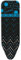 Minky Hotspot Scorch Resistant Ironing Board Cover 122 x 38 cm, 100% Cotton with a Heat Reflective Coating, Elasticated Ironing Board Covers with Foam Padding, Made in the UK (Blue)