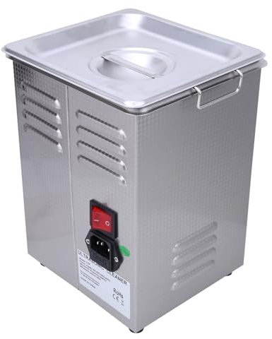 Cleaner Ad Ultrasuoni in Acciaio Inossidabile 60 Litri con Timer, per Occhiali per Gioielli, Adatto per Diverse (Plug-Regolati europei 200-240 V.)