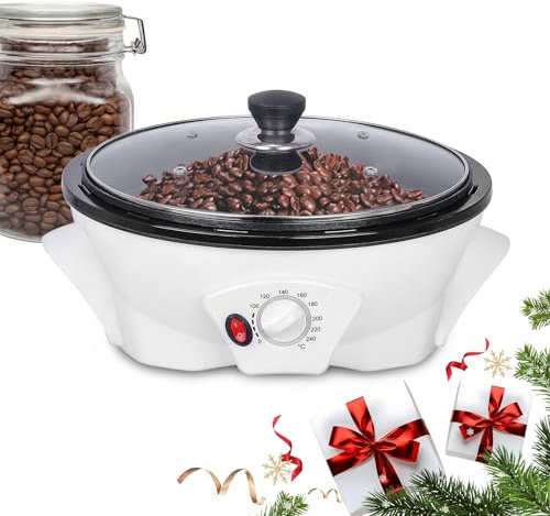 JIAWANSHUN Electric Coffee Bean Roaster, 1.1lb, 0-240℃