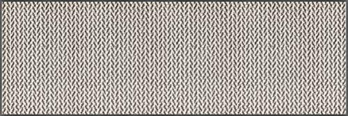 wash+dry Fußmatte, Duo Latte 60x180 cm, innen und außen, waschbar
